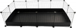 C&C Modular cage 4x2 145 x 75 cm black