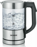 Severin WK 3458 Tourist - Moc [W]: 1100 | Capacity [l]: 0.5 | Hidden heating element: tak | temperature control in the range 40&deg; - 100&deg;C | Filter: tak | Rotating base: tak