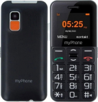 myPhone Halo Easy | Black | 1.77 " | TFT | 24 MB | 32 MB | Single SIM | Bluetooth | Main camera resolution 0.3 MP | 1000 mAh
