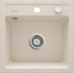 Deante Deante Zorba sink 1-chamber without drainer - beige