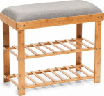 Zeller Bamboo Shoe Cabinet with Seat 2w1