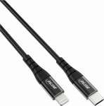 Kabel USB InLine USB-C - Lightning 1 m Czarny (31450D)