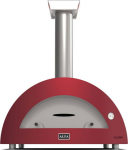Alfa Forni Moderno 5 Pizze Wood red