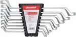 GEDORE red Double ring end Spanner Set 8-pieces 6-22 mm