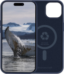D. Bramante dbramante1928 Monaco - Back cover for mobile phone - MagSafe-compatibility - plast, silicone - sea blue - for Apple iPhone 13, 14, 15, 16e, 17e