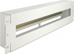 Delock Rack rail with circuit breaker - DIN schienenmontierbar - Grau - 3U - 48.3 cm (19")