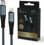 USB-C to Lightning Cable Extralink Smart Life Black, 100cm