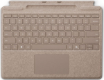 Microsoft Surface Pro Keyboard - Tastatur - With trackpad, Beschleunigungsmesser, Surface Slim Pen 2 Ablage- und Ladeschale - QWERTZ - Deutsch/Austrian - Dune - f&uuml;r Microsoft Surface Pro 8, Pro 8 for Business, Pro 9, Pro 9 for Business, Pro 10 for Bu ...