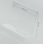 Partner Tele stand.com Vertical Plexi stand with a Price Tab (Navi/Tablet)