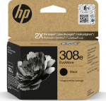 HP 308E EVOMORE BLACK ORIGINAL, INK CARTRIDGE