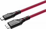Kabel USB Ednet USB-C - micro-B 2 m Pink (MTC-230M)