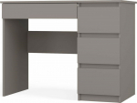 Topeshop Desk MIJAS DESK RIGHT CLAY GREY