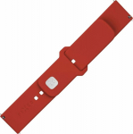 Fixed | Sporty Strap Set with Quick Release 22mm for Smartwatch | 160-235 mm | Red | Silicone