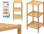 Berilo Bamboo shelf BAMY, 32 x 33 x 77.5 cm