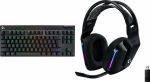 Keyboard Logitech PRO X TKL Lightspeed GX Brown (920-012136) + G733 Lightspeed Czarne (981-000864)