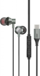Promate Silken-C Ergonomic Stereo In-Ear Wired Earphones USB-C / 1.2m