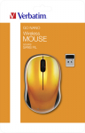 Hiir Verbatim Go Nano Wireless Mouse Volcanic Orange/oranzh juhtmevaba 3-nuppu, 1600dpi, 2xAAA