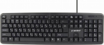 KEYBOARD STANDART USB RUS/BLACK KB-U-103-RU GEMBIRD