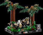 LEGO Star Wars Endor-i kiirendaja&nbsp;tagaajamise dioraam