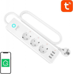 Gosund P1 plus Wifi Tuya SmartLife - Intelligent power strip WiFi (4x AC schuko, 3x USB-A) Tuya