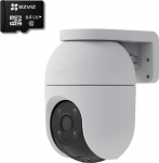 Camera IP Ezviz C8c 3K (5MP) z memory card 64GB