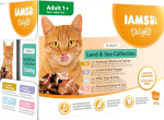 Eukanuba IAMS DELIGHTS Land & Sea Collection in Gravy box &ndash; wet cat food &ndash; 12x85g