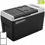 Euhomy CF004-18BL 18 l BT czarny - Capacity: 19l | Tension: 12V/24V | Bluetooth | App control | Weight: 10.2kg