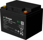 Akumulator AGM Voltage Long Life 12V 45Ah VEL12-45 (Lifespan 15 lat)