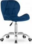 LEOBERT AVOLA velvet swivel chair - grenade