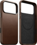 NOMAD Traditional Leather Case - sk&oacute;rzane etui do iPhone 17 Pro Max compatible z MagSafe (brown)