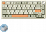 Ajazz Wireless mechanical gaming keyboard AK820MAX - Retro Colour - Flying Fish Switch - 8000 mAh