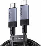 Kabel USB Ugreen USB-C - USB-C 1 m Szary (65175)