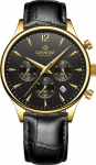 Giewont Chronograph Sapphire Men&rsquo;s Watch / black-gold