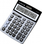 Olympia Taschenrechner LCD-6016 silber