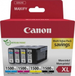 Canon PGI-1500XL (9182B010) Ink Cartridge Multipack, C/M/Y/BK