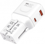Mobile Origin 35W Travel Adapter, EU/US/UK/AU PW25, white