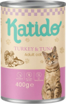 KATIDO Turkey with tuna - wet cat food - 400g