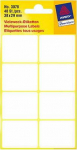 Avery Zweckform White mini labels for manual labeling, 40 ethicist./op., 38 x 29 mm, White (4004182030783)