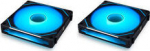 Lian Li UNI FAN SL-INF 140 ARGB Reverse Blade PWM L&uuml;fter, 3er Pack (Without Controller) - 140mm, schwarz + 1x UNI FAN SL-INF 140 ARGB PWM L&uuml;fter