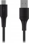 Kabel USB Fixed USB-A - USB-C 0.3 m Czarny (FIXDLS-AC03-BK)