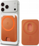 Spigen SPIGEN VALENTINUS MAGFIT+ MAGSAFE UNIVERSAL MAGNETIC CARD HOLDER METALLIC ORANGE