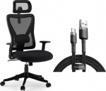 Office chair SENSE7 Tone Czarne + kabel usb