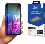 Kaitsekile FlexibleGlass, Apple iPhone 15, 3mk