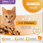 Eukanuba IAMS DELIGHTS Kitten in Jelly box &ndash; wet cat food &ndash; 8x85g