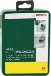 BOS Bosch drill bit for metal HSS walcowe 1.5 2 7 4.5 4 5.5 5 1 3 2.5 3.5 6 10 6.5 7.5 8 8.5 9 9.5mm zestaw (2.607.019.435)