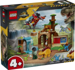 Lego Klocki Jurassic World 77981 Velociraptor, Stegosaurus and Pteranodon - Emergency Centre