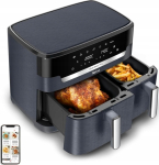 Tefal EY 942 B Dual Easy Fry XXL Air Fryer black