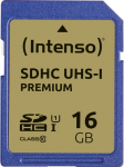 Intenso SDHC Card 16GB Class 10 UHS-I Premium