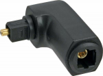 Adapter AV InLine Toslink - Toslink black (89900B)