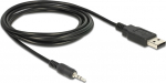 Delock Converter USB 2.0 > Serial-TTL 2.5 mm 3 pin stereo jack 1.8 m (5 V)